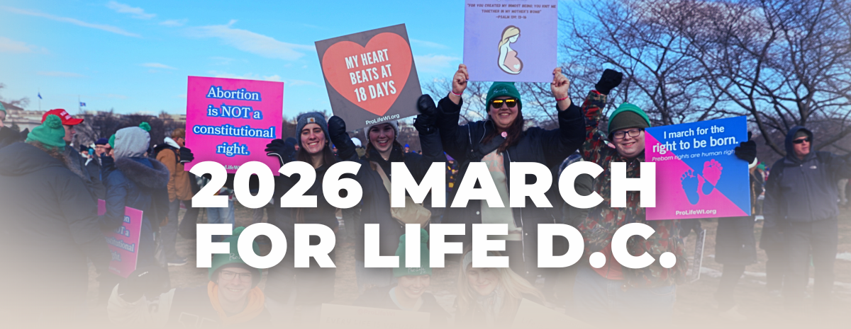 March for Life Washington DC 2026 — Wisconsin Rapids/Necedah Bus